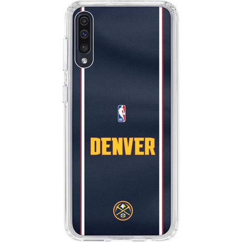 NBA Denver Nuggets Jersey Galaxy A50 Clear Case